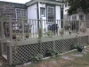 Painted Deck Rails.   Painting or staining your deck and rails will help preserve your deck for many years to come.
